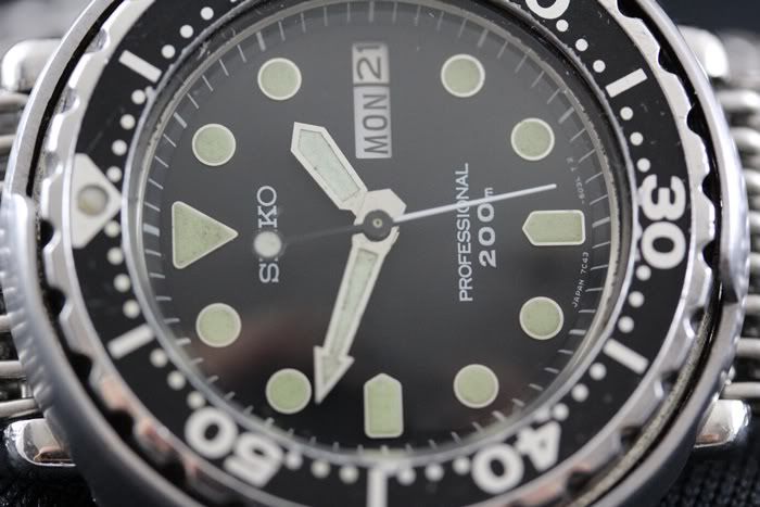 SEIKO プロフェッショナル 200 7c43 6020 ミニツナ